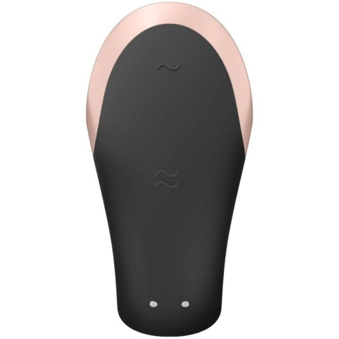 SATISFYER - APP DOUBLE LOVE VIBRADOR PAREJAS LUXURY NEGRO - Imagen 3