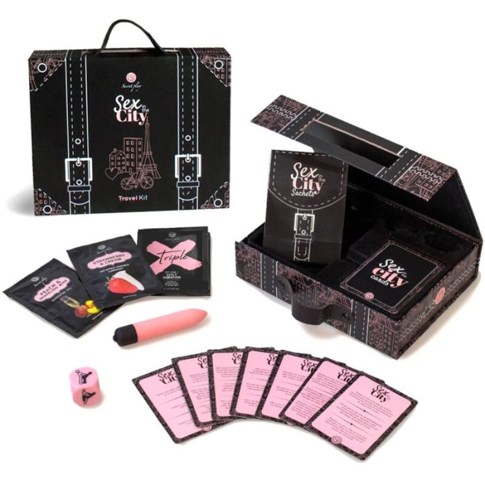 SECRETPLAY - SEX IN THE CITY TRAVEL KIT (ES/EN/DE/FR/NL/PT) - Imagen 2