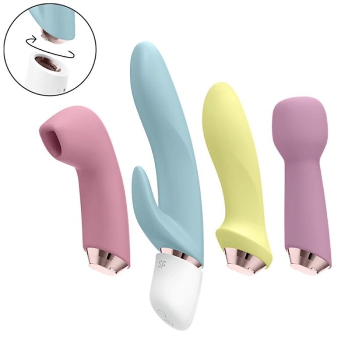 SATISFYER - MARVELOUS FOUR SET VIBRADOR  SUCCIONADOR - Imagen 3