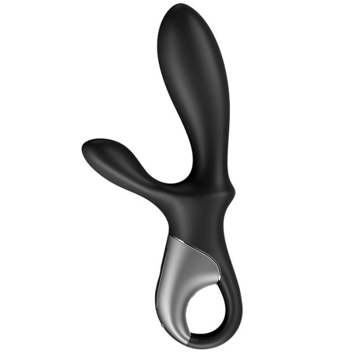 SATISFYER - HEAT CLIMAX+ VIBRADOR ANAL APP NEGRO - Imagen 2