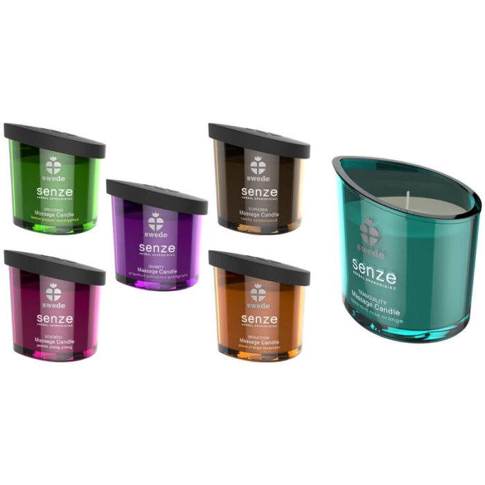 SWEDE - SENZE ECSTATIC VELA MASAJE - JAZMÍN, YLANG YLANG - Imagen 2