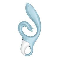 SATISFYER - LOVE ME VIBRADOR RABBIT AZUL - Imagen 2