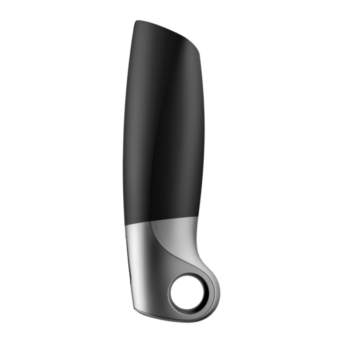 SATISFYER - POWER MASTURBATOR NEGRO Y PLATA - Imagen 3