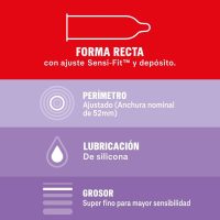 DUREX - SENSITIVO CONTACTO TOTAL 12 UNIDADES - Imagen 3