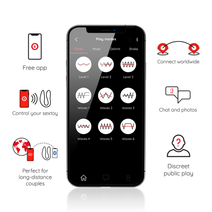 ONINDER - LISBOA ESTIMULADOR PUNTO G  CLÍTORIS ROSA - APP GRATUITA ROSA - Imagen 3
