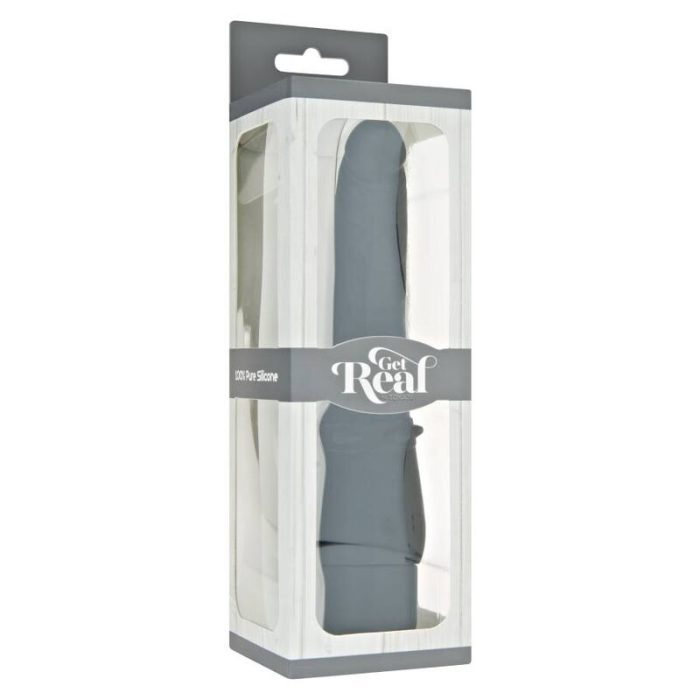 GET REAL - CLASSIC SMOOTH VIBRADOR NEGRO - Imagen 3