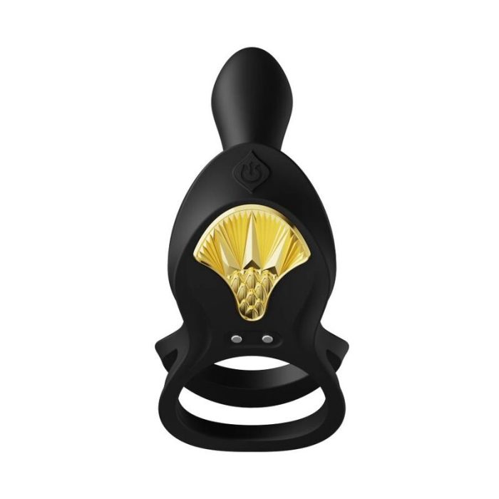 ZALO - BAYEK ANILLO VIBRADOR CONTROL REMOTO PAREJAS NEGRO - Imagen 3