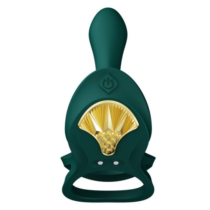 ZALO - BAYEK ANILLO VIBRADOR CONTROL REMOTO PAREJAS VERDE - Imagen 4