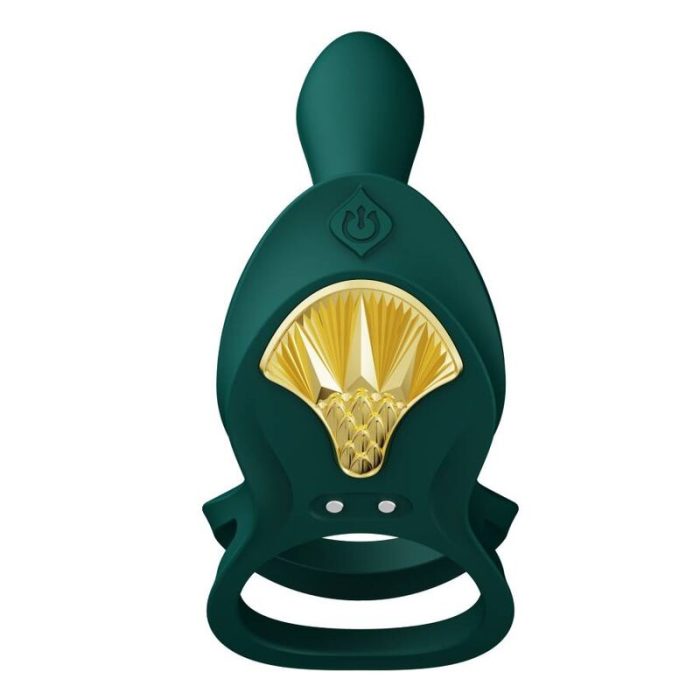 ZALO - BAYEK ANILLO VIBRADOR CONTROL REMOTO PAREJAS VERDE - Imagen 5