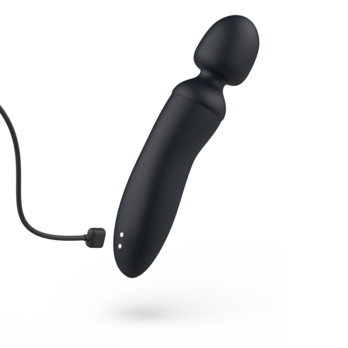 B SWISH - BTHRILLED VIBRADOR WAND PREMIUM NEGRO - Imagen 2