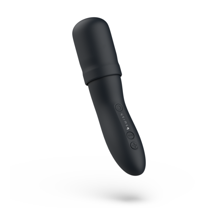 B SWISH - BTHRILLED VIBRADOR WAND PREMIUM NEGRO - Imagen 3