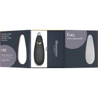 WOMANIZER - PREMIUM 2 ESTIMULADOR DE CLÍTORIS NEGRO - Imagen 5