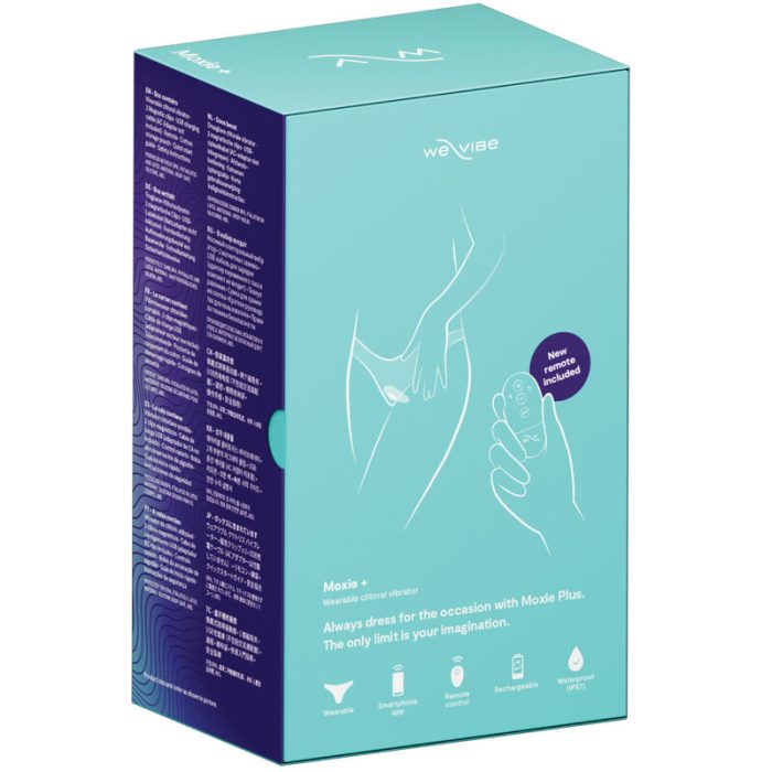 WE-VIBE - MOXIE + VIBRADOR CLÍTORIS AQUA - Imagen 3