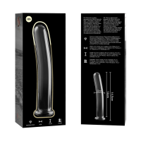 NEBULA SERIES BY IBIZA - MODELO 8 DILDO CRISTAL TRANSPARENTE 14.5 CM -O- 2 CM - Imagen 5