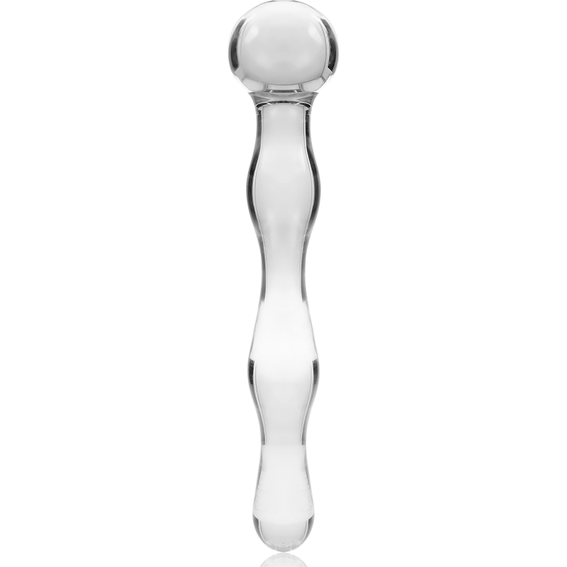 NEBULA SERIES BY IBIZA - MODELO 13 DILDO CRISTAL TRANSPARENTE 18 CM -O- 3.5 CM - Imagen 3