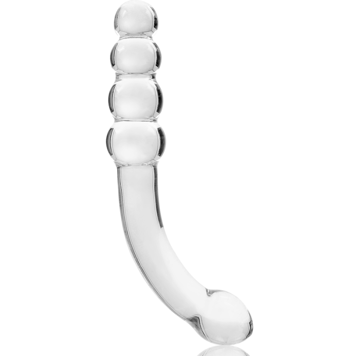 NEBULA SERIES BY IBIZA - MODELO 14 DILDO CRISTAL TRANSPARENTE 18.5 CM -O- 3 CM - Imagen 3