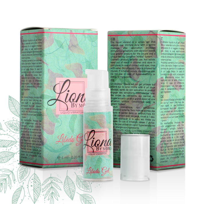 LIONA BY MOMA - VIBRADOR LIQUIDO LIBIDO GEL 6 ML - Imagen 4