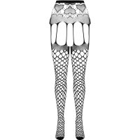 PASSION - ECO COLLECTION BODYSTOCKING ECO S009 NEGRO - Imagen 3
