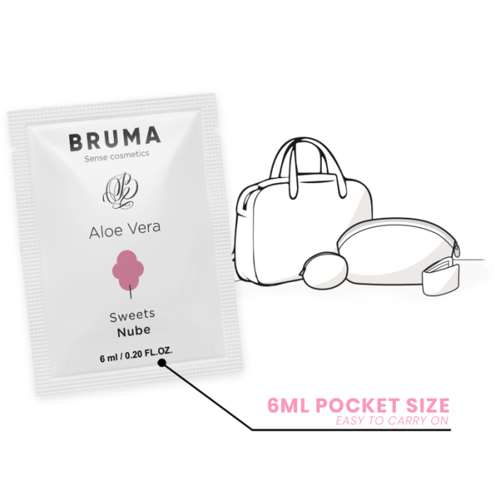 BRUMA - 6 ML GEL DESLIZANTE CON ALOE VERA SABOR A NUBE - Imagen 3