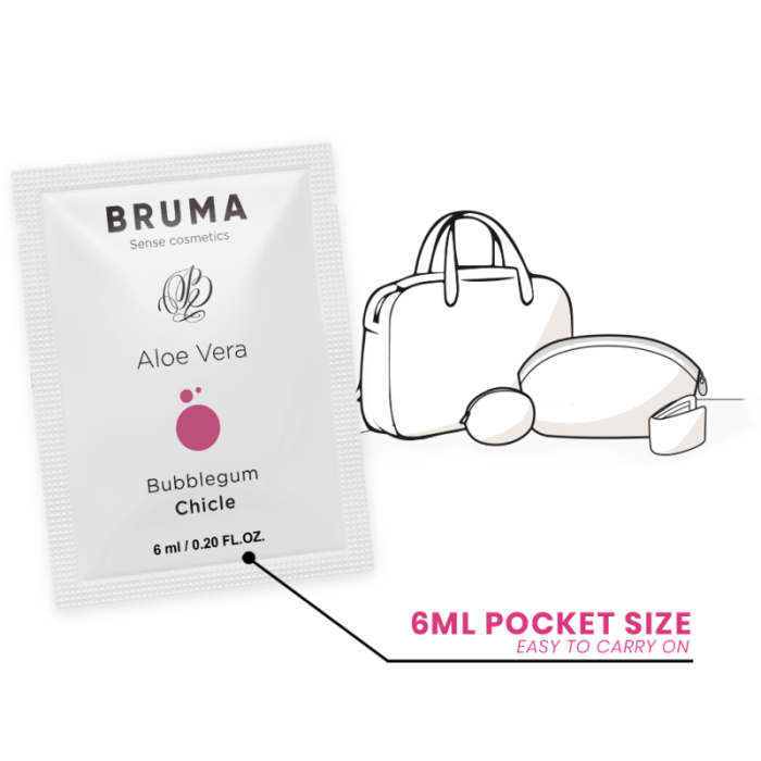 BRUMA - 6 ML GEL DESLIZANTE CON ALOE VERA SABOR A CHICLE - Imagen 5