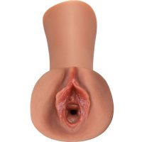 FETISH FANTASY EXTREME - MASTURBADOR MASCULINO SILICONA JUICY SNATCH CARAMELO - Imagen 2
