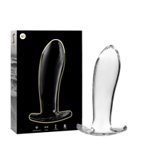 NEBULA SERIES BY IBIZA - MODELO 5 PLUG CRISTAL TRANSPARENTE 12.5 CM -O- 3.5 CM - Imagen 2