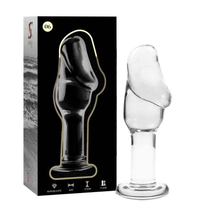 NEBULA SERIES BY IBIZA - MODELO 6 PLUG CRISTAL TRANSPARENTE 12.5 CM -O- 4 CM - Imagen 2