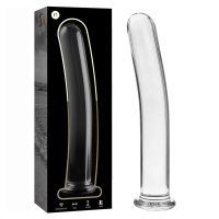 NEBULA SERIES BY IBIZA - MODELO 17 DILDO CRISTAL TRANSPARENTE 18.5 CM -O- 3 CM - Imagen 2