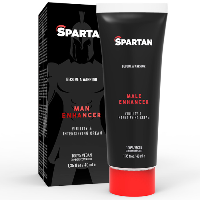 SPARTAN - COUPLE GEL ERECCION-ORGASMO-DURACION 100% VEGANO - Imagen 2