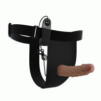 PRETTY LOVE - HARNESS BRIEFS CON VIBRACIÓN DILDO INCLUIDO