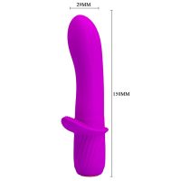 PRETTY LOVE - TROY VIBRADOR RECARGABLE MORADO - Imagen 5