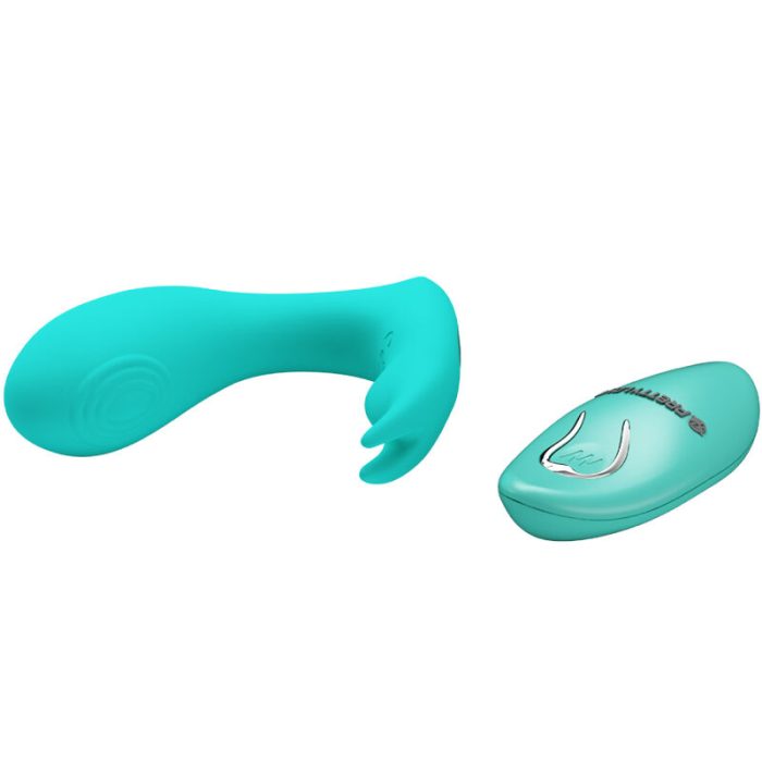 PRETTY LOVE - IDABELLE VIBRATION  PULSATION CONTROL REMOTO AZUL - Imagen 3