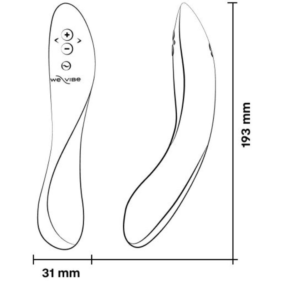 WE-VIBE - RAVE 2 VIBRADOR PUNTO G AZUL - Imagen 3