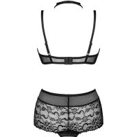 LIVCO CORSETTI FASHION - LINERA FOR THE SENSES COLLECTION SUJETADOR + PANTY NEGRO - Imagen 4