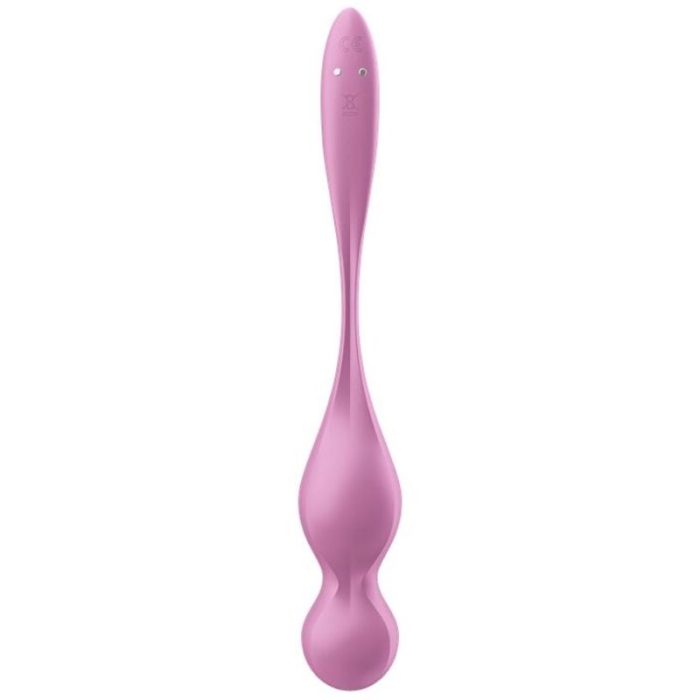 SATISFYER - LOVE BIRDS BOLAS KEGEL VIBRADORAS ROSA - Imagen 2