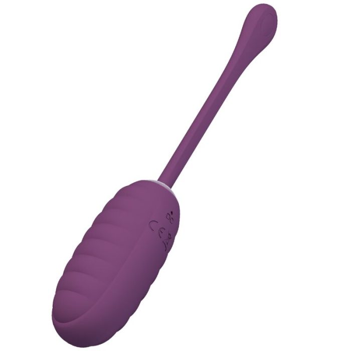 PRETTY LOVE - CASPER HUEVO VIBRADOR RECARGABLE MORADO - Imagen 2