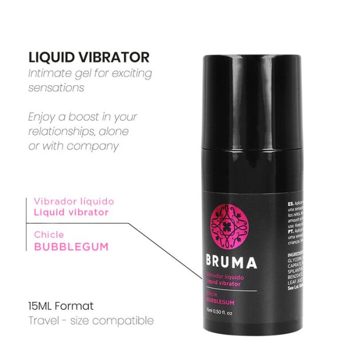 BRUMA - VIBRADOR LÍQUIDO CHICLE - Imagen 2