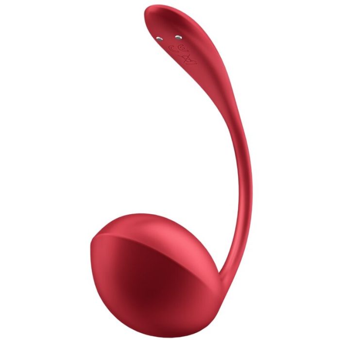 SATISFYER - SHINY PETAL ESTIMULADOR PUNTO G CONTROL REMOTO ROJO APP GRATUITA - Imagen 4