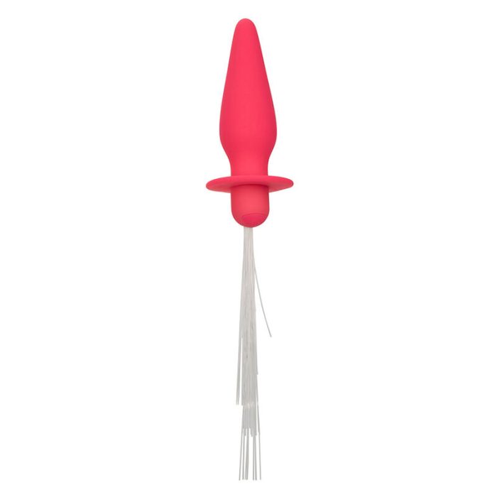 CALEXOTICS - SOUTHERN LIGHTS LIGHT UP PLUG ANAL CON LUCES 10 VIBRACIONES SILICONA ROSA - Imagen 2