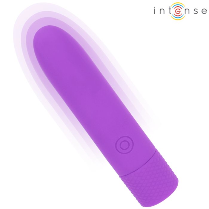 INTENSE - SYMONE BALA VIBRADORA RECARGABLE POR USB 8 VIBRACIONES MORADO 10 X 2.2 CM - Imagen 3
