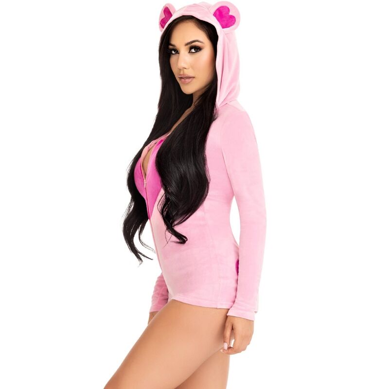 LEG AVENUE - BODY OSITO TERCIOPELO ROSA M - Imagen 3