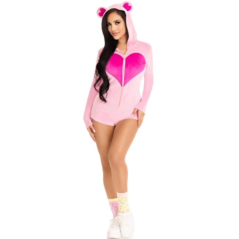 LEG AVENUE - BODY OSITO TERCIOPELO ROSA M - Imagen 5