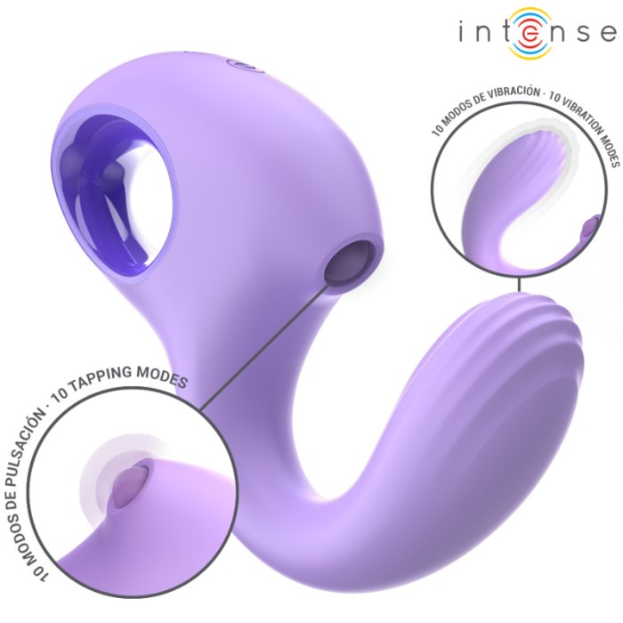 INTENSE - BAXTER VIBRADOR  ESTIMULADOR VIOLETA