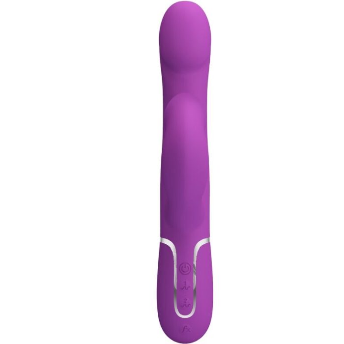 PRETTY LOVE - VIBRADOR  ESTIMULADOR MULTIFUNCIÓN 4 EN 1 MORADO - Imagen 2