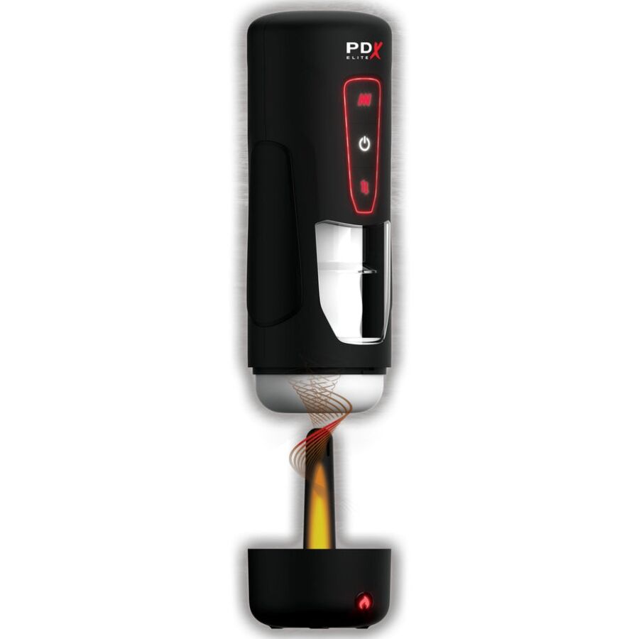PDX ELITE - MILK ME HOTTER MASTURBADOR AUTOMÁTICO CON THRUSTING Y VIBRACIÓN EFECTO CALOR - Imagen 2