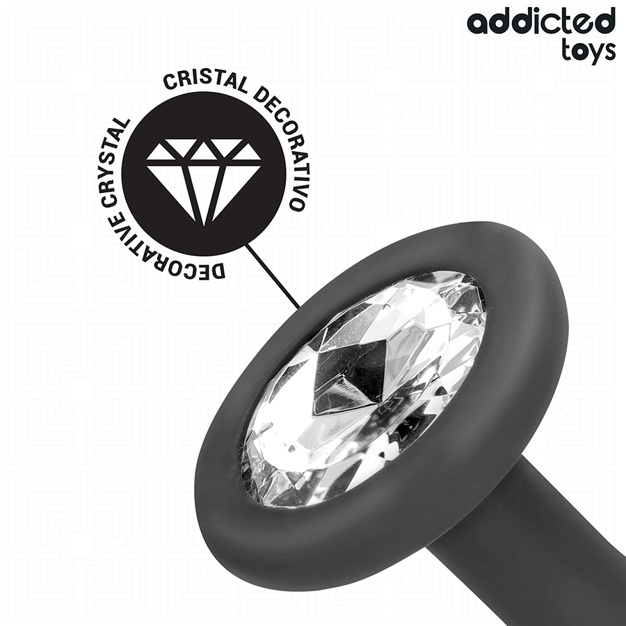 ADDICTED TOYS - SET DE 3 PLUG SILICONA ANAL CON JOYA - Imagen 3