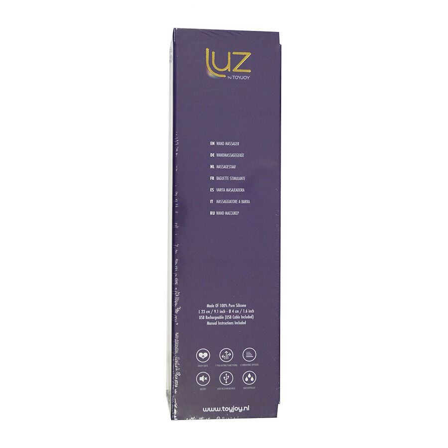 TOYJOY - LUZ ZENITH MASAJEADOR WAND MORADO - Imagen 4