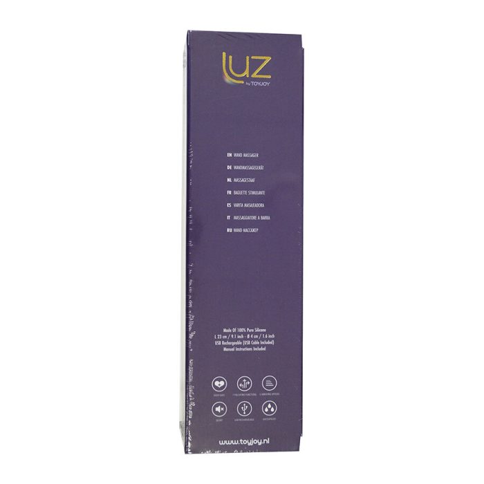 TOYJOY - LUZ ZENITH MASAJEADOR WAND NEGRO - Imagen 5