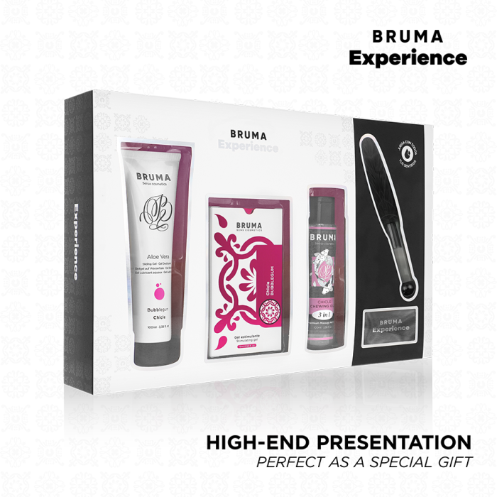 BRUMA XPERIENCE - KIT TENTACIÓN DULCE CHICLE CON POTENCIADOR DE ORGASMOS - Imagen 2