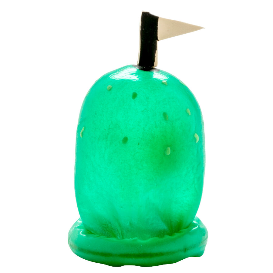 CONDOMERIE - PRESERVATIVO DECORATIVO PINTADO A MANO COLINA DE GOLF - Imagen 4